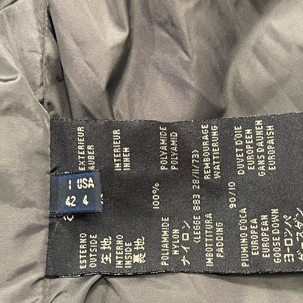 Add Down Puffer zip up Vest US 4 - Picture 6 of 9